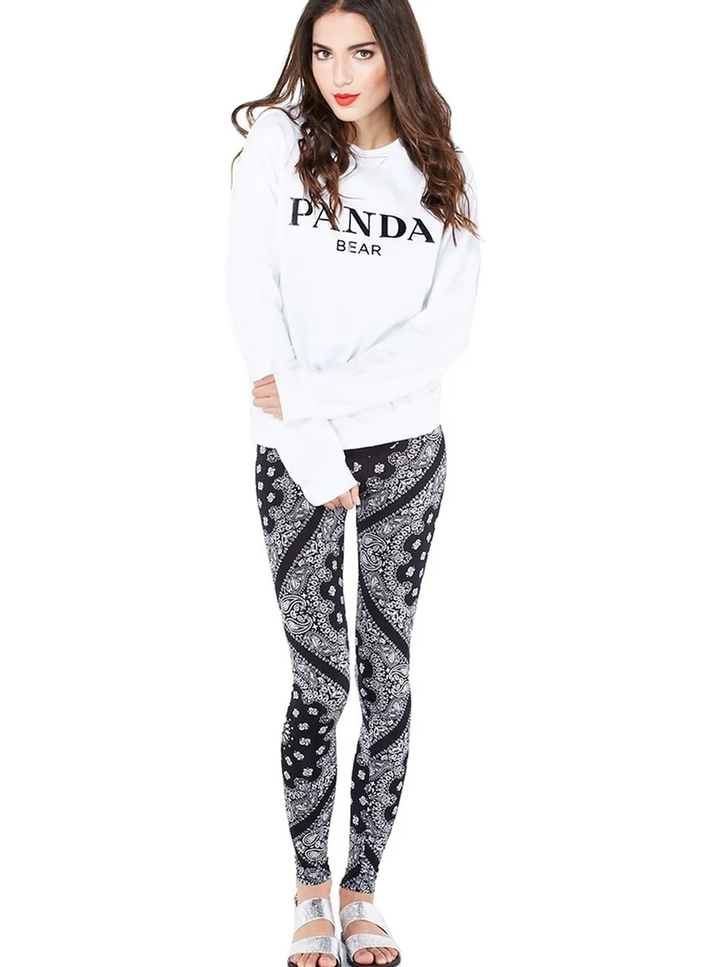 Alex & Chloe Panda Bear Sweater