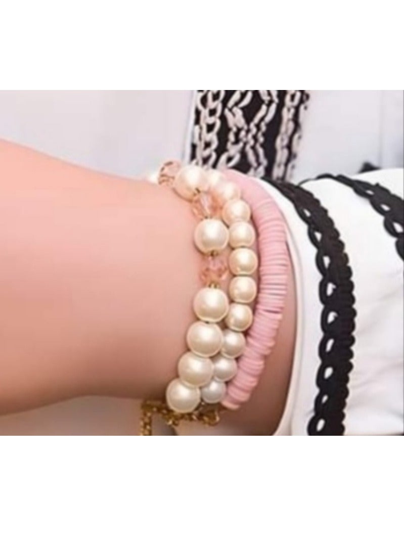 R&R Women's multi-layered set of Jamaican pearls from Mallorca  - Image 3