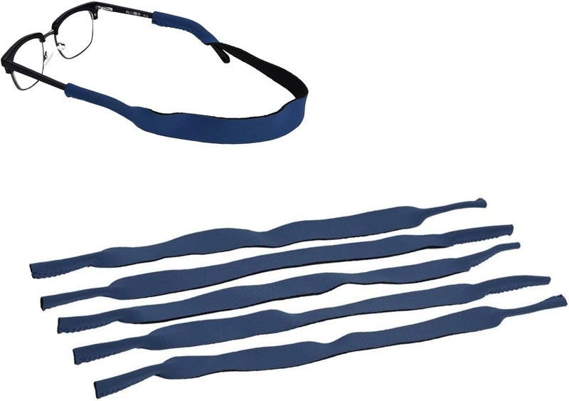 comfrt Sports Glasses Strap, 5Pcs Practical Anti-Slip Sports Sunglasses Glasses Eyeglasses String Strap Cord Holder - Image 1