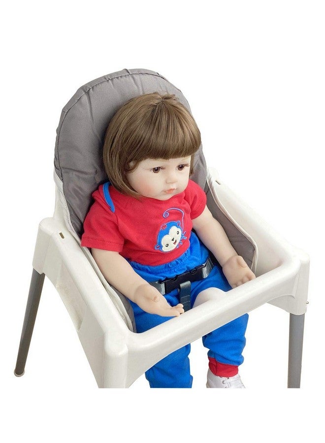 ZARPMA Seat Covers Cushion for IKEA Antilop Highchair, Washable Foldable Baby Highchair Cover IKEA Child Chair Cushion - Image 3