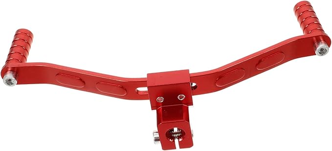Motorcycle Shift Lever Red Dirt Bike Gear Lever Easy Installation Off Road Performance - Image 1