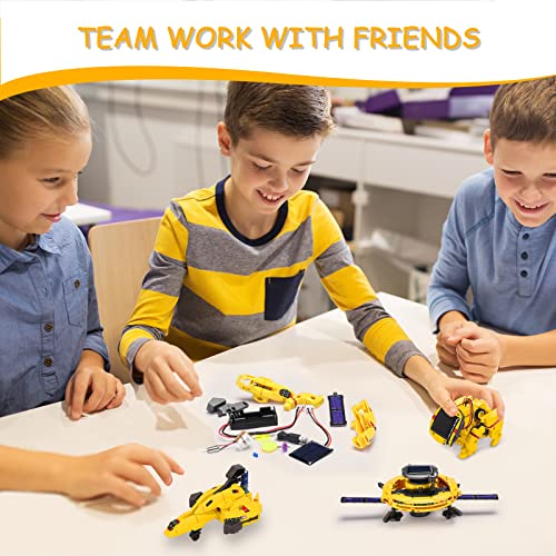 AESGOGO STEM Projects for Kids Age 8-12, Science Kits for Boys, Solar Robot Space Toy Building Kits, Christmas Birthday Gifts for 8 9 10 11 12-14 Year Old Boys Girls Teens. - Image 5
