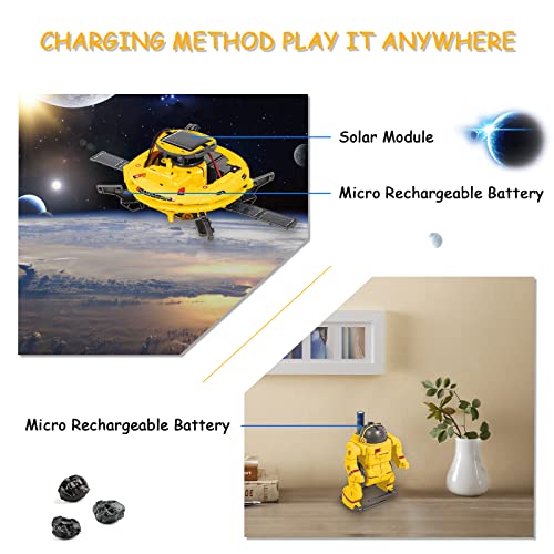 AESGOGO STEM Projects for Kids Age 8-12, Science Kits for Boys, Solar Robot Space Toy Building Kits, Christmas Birthday Gifts for 8 9 10 11 12-14 Year Old Boys Girls Teens. - Image 3