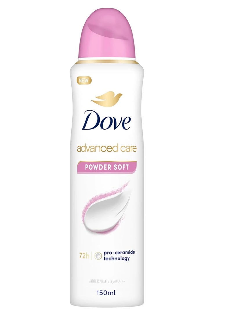 دوف أدفانسد كير باودر سوفت 72h 150ml