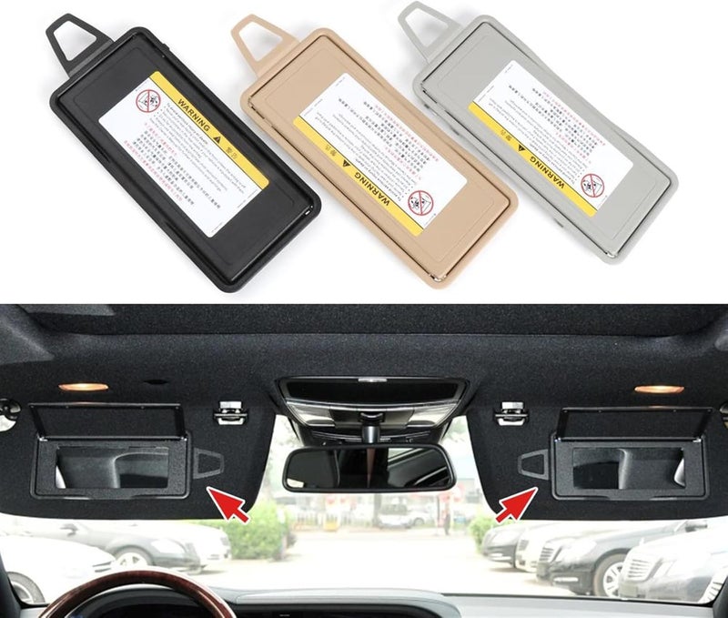 DEMULAX Sun Visor Vanity Mirror Cover for Mercedes-Benz - Image 3