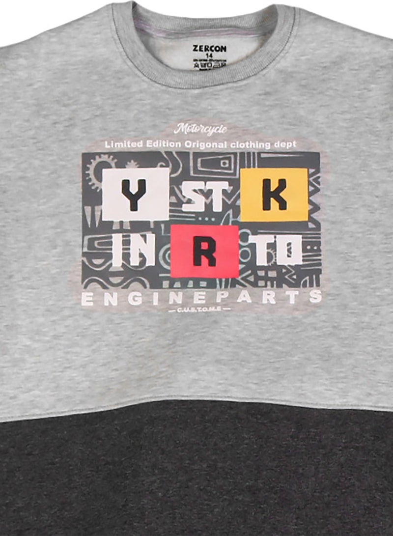 زيركون بيجامة شتوي اولادي - 4010 - Image 2