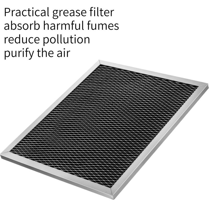 Jovitec 3 Pack Range Hood Filter 97007696 Aluminum Charcoal Combo Compatible With Broan/Kenmore/Maytag/Replace For 1172266 41F 5-3082 51113711 Size 8-3/4 X 10-1/2 X 3/8 Inch - Image 4