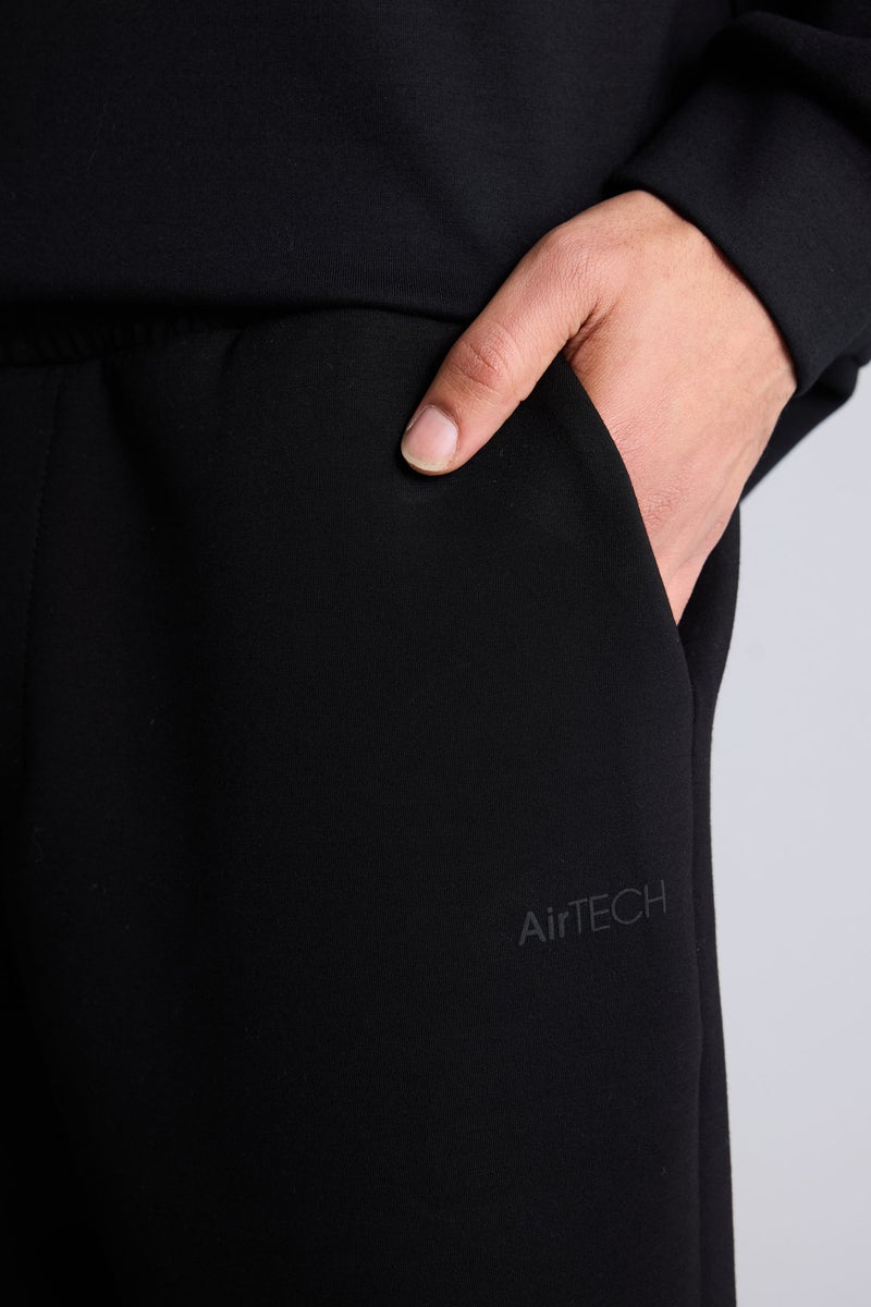 DeFacto Black Man Standard Fit Standard Leg Modal Joggers Casual - Image 4