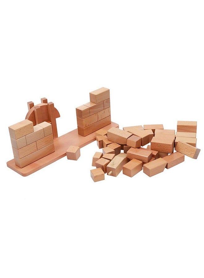 Kghios Montessori Toys Materials for Toddlers Roman Arch Bridge Science and Culture Teaching Materials Early Education Teaching Aids Children's Sense and Wisdom Building Blocks Toys 3 Years Old + - Image 5