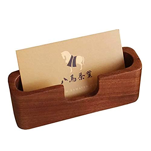 ZYNTIX Visiting Card Holder for table Elegant Visiting Card & Credit Card Holder for Desk Sleek Design for Professional Display Perfect for Office, Business Meetings (Card with Wallet) - Image 1