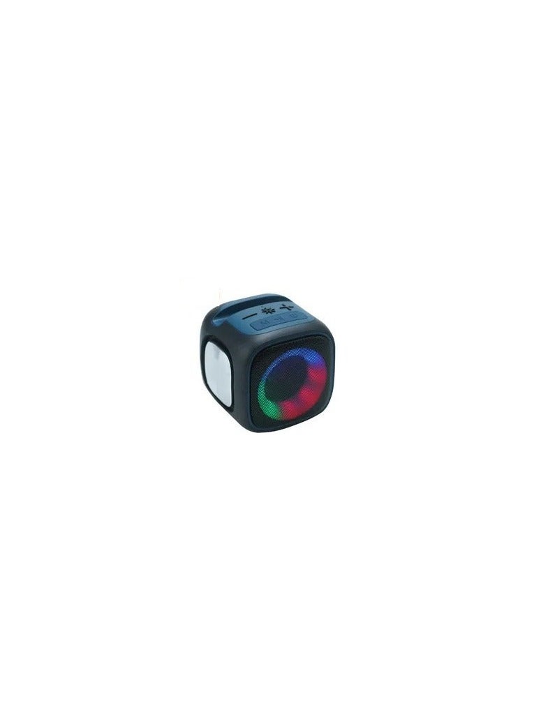 Mini Portable Bluetooth Speaker with Wireless Microphone & Phone Holder – Compact, High-Quality Sound, Ideal for Meetings, Streaming, and Travel  - Image 1