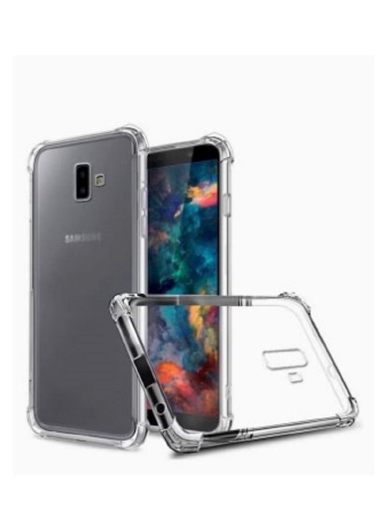vesus ANTI-SCRATCH CLEAR TPU BACK COVER WITH CORNER BUMPERS FOR SAMSUNG GALAXY J6 PLUS - Image 2