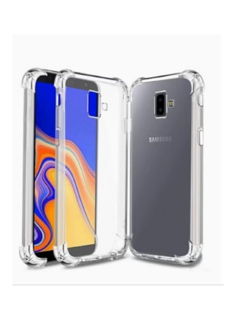 vesus ANTI-SCRATCH CLEAR TPU BACK COVER WITH CORNER BUMPERS FOR SAMSUNG GALAXY J6 PLUS - Image 1