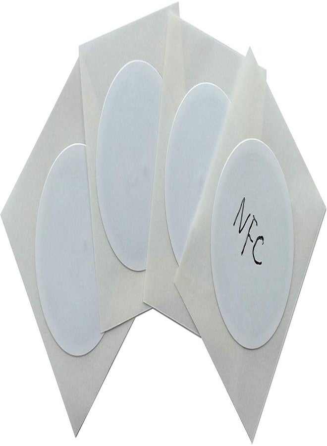Techtonics NFC Sticker 13.56 MHz ISO 14443A - Rewritable 144 Bytes Memory, NFC NTAG213 HF RFID NFC NTag Sticker (Pack of 5) - Image 1