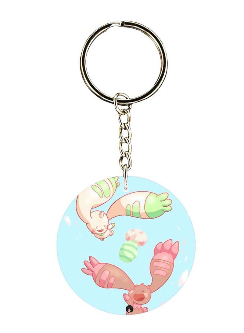 The Anime Digimon Printed Keychain