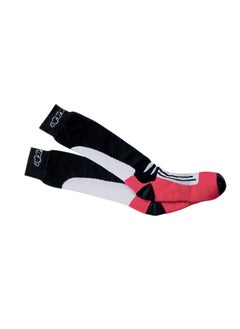 ALPINESTARS ROAD RACING SUMMER SOCKS BK/RD  S/M