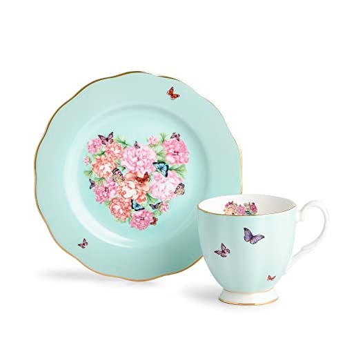 ROYAL ALBERT Miranda Kerr for Royal Albert Friendship Blessings 2-Piece Set (Mug & Plate 8") - Image 1