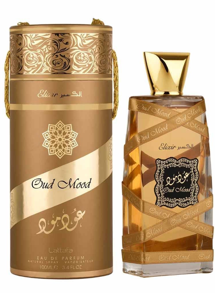 Lattafa Oud Mood Elexer or de Parfan perfume from 100ml - Image 1