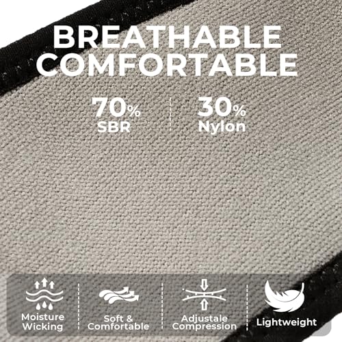 NeoTech Care Wrist Band - Elastic & Breathable Fabric - Adjustable Compression Strap - Men, Women, Right or Left - Support Wrap for Protection or Sports (Black Color, Size M, 1 Unit) - Image 5