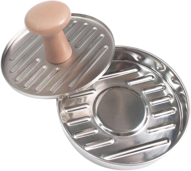 قوالب صنع برغر من الفولاذ المقاوم للصدأ لتشكيل برغر متساوي الحجم لأدوات شواء المطبخ - Image 2