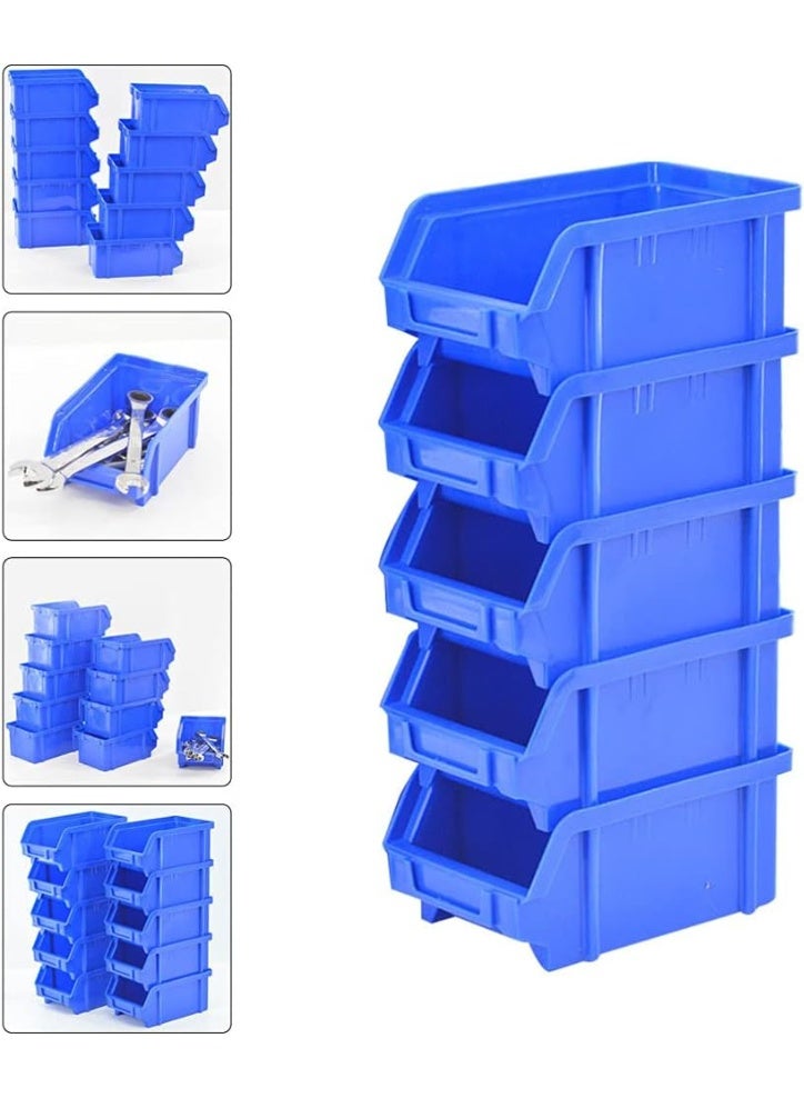 Premium Stackable Tool Box Organizer – 5-Drawer Deep Storage Bins for Garage, Workshop, and Home Use - Image 1