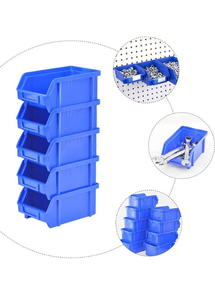 Premium Stackable Tool Box Organizer – 5-Drawer Deep Storage Bins for Garage, Workshop, and Home Use - Image 3