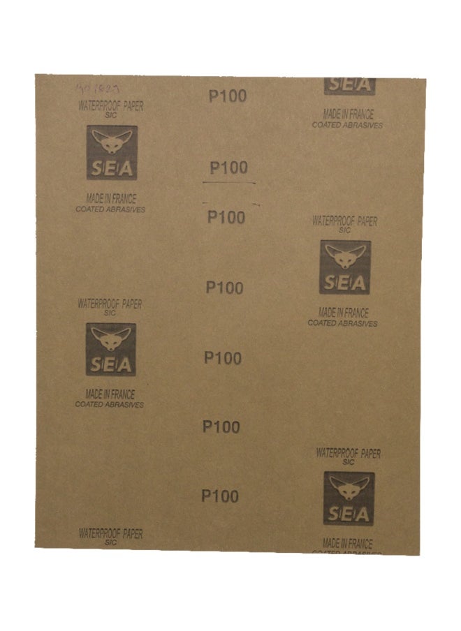Generic Sea France Waterproof Sandpaper 100 Grit 