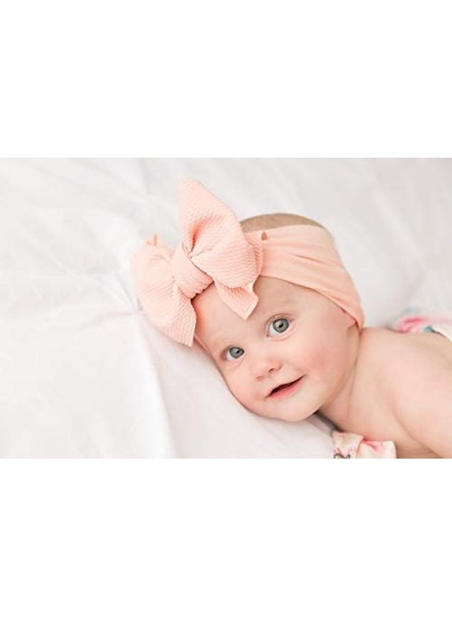 Qandsweet QandSweet Baby Girl's Headbands and Bows Hair Accessories  - Image 5