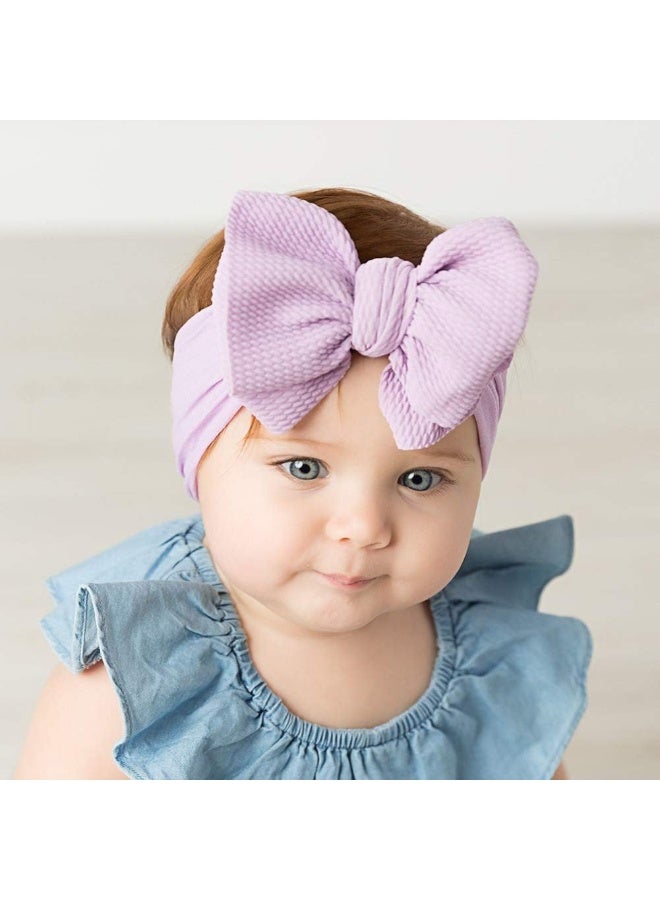 Qandsweet QandSweet Baby Girl's Headbands and Bows Hair Accessories  - Image 4