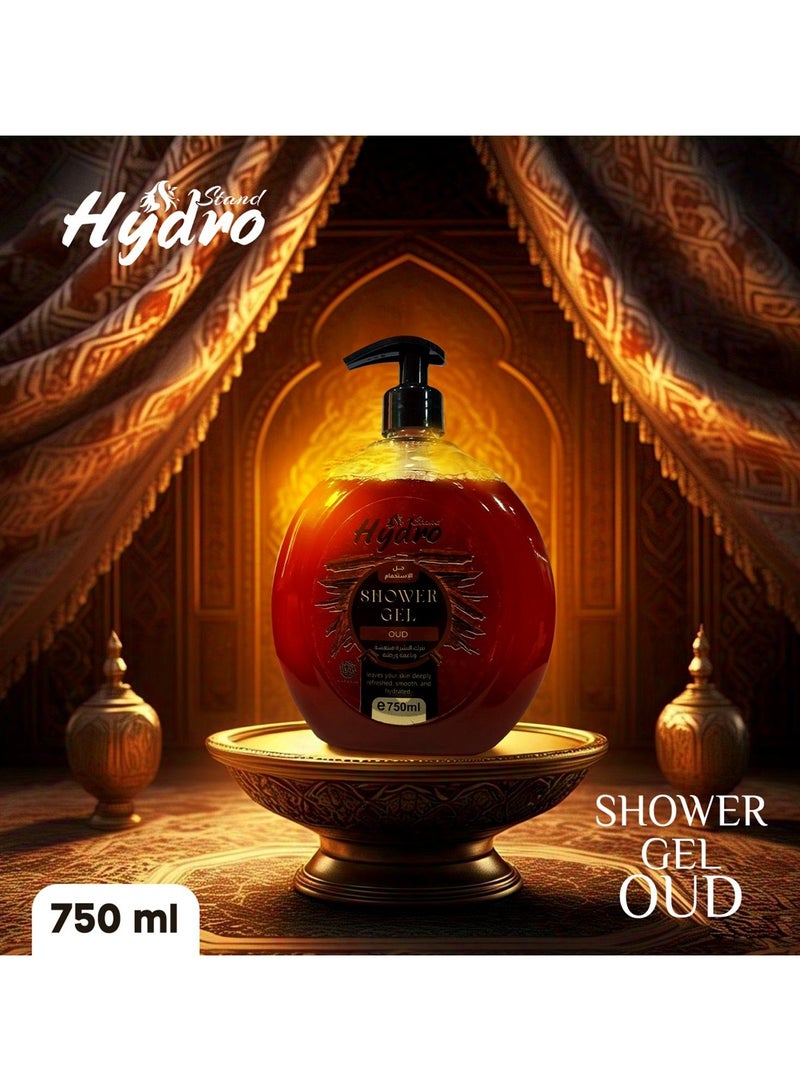 Hydro Stand Shower Gel Oud 750ml  - Image 2