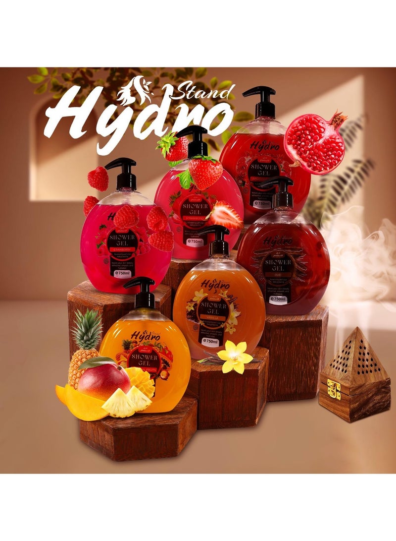 Hydro Stand Shower Gel Oud 750ml  - Image 5