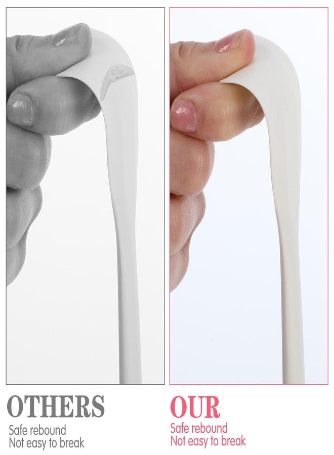 Molain 2 Pcs Silicone Spatulas, 8.8 inch Small Rubber Spatula Cat Paw Shape Dish Scraper Non-Stick Flexible Scrapers Dishwasher Safe, for Baking, cooking, Spreading, Mixing - Image 5
