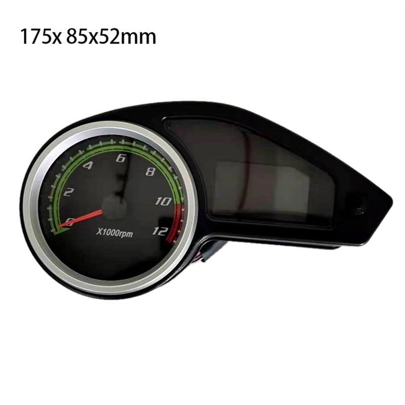 DEMULAX Motorcycle Odometer Speedometer Tachometer Cluster - Image 2
