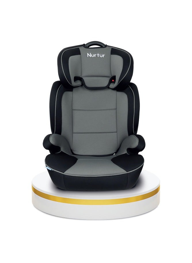 Nurtur Jupiter Kids 3 in 1 Car Seat  Booster Seat  Adjustable Backrest  Extra Protection  5Point Safety Harness  9 months to 12 years  Upto 36kg Official Nurtur Product - Image 1