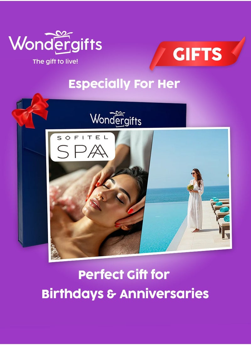 Wondergifts Luxury Spa Gift at Sofitel Downtown | 1-Hour Massage + Pool Access + Dining Voucher | Birthday Gift For Women | Perfect Gift For Her  - Image 1