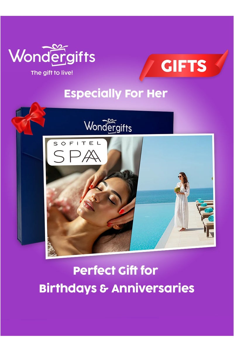 Wondergifts Luxury Spa Gift at Sofitel Downtown | 1-Hour Massage + Pool Access + Dining Voucher | Birthday Gift For Women | Perfect Gift For Her  - Image 1