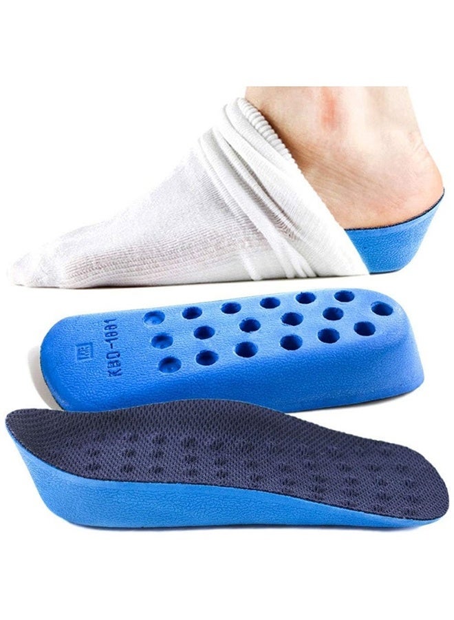 Height increasing Insole, Heightening 1.6'' Insole for Men, Arch Support Half-insert Shock-absorbing Heel Lift Pad for Men, Can Be Worn in Socks, Comfortable and Breathable Height-increasing Insole - Image 1