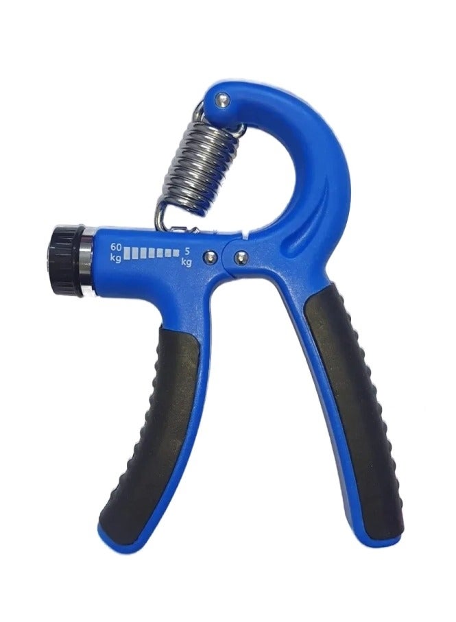 ALLKING Hand Grip Strengthener Adjustable Resistance 11-132 Lbs (5-60kg) - Hand Gripper Exerciser, Strengthen Grip, Hand Squeezer, Wrist Strengthener and Hand Workout (Blue) - Image 1
