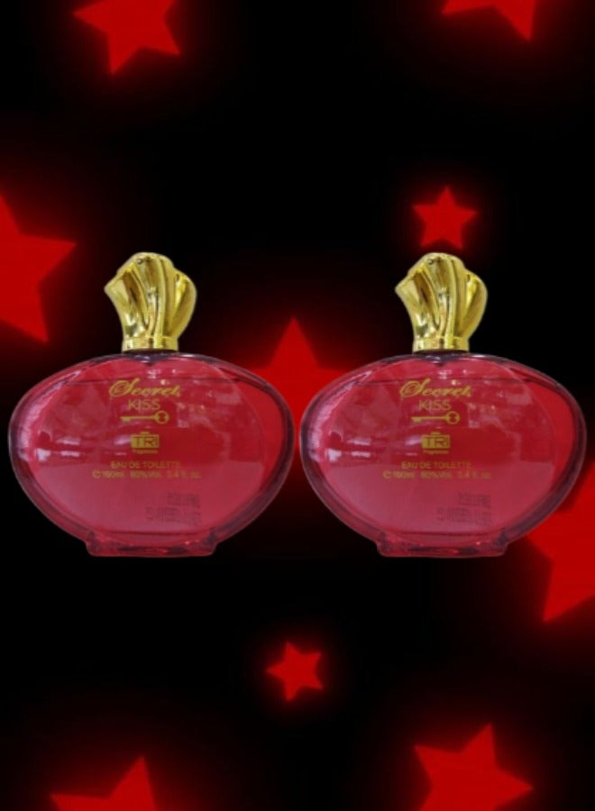 TRI 2 Pieces Secret Kiss EDT 100ML - Image 1