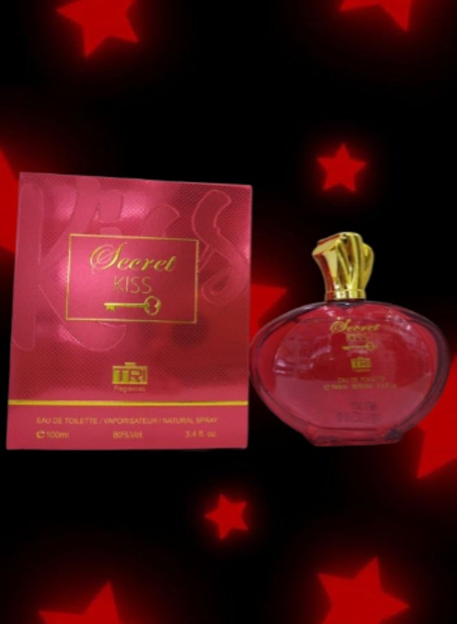 TRI 2 Pieces Secret Kiss EDT 100ML - Image 2