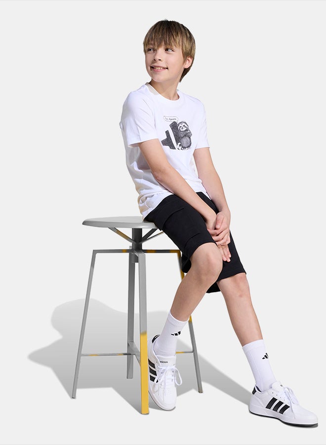 Adidas Sports Graphic T-Shirt Kids - Image 3