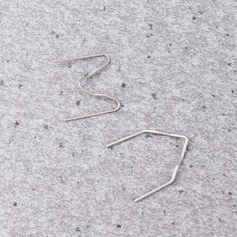 600Pcs Different Shape Welding Electrodes Bumper Repairing Welding Rod Brazing Wire Car Repairing Accessories (0.8 Loop Shape + 0.6 Loop Shape + 0.8 Wave Shape + 0.8 Wave Shape + 0.8 W Shape + 0.6 W Shape, 100Pcs/Each Shape) - Image 5