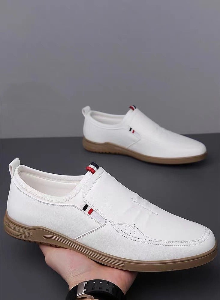 Shougu Versatile Retro Casual Leather Shoes - Image 1