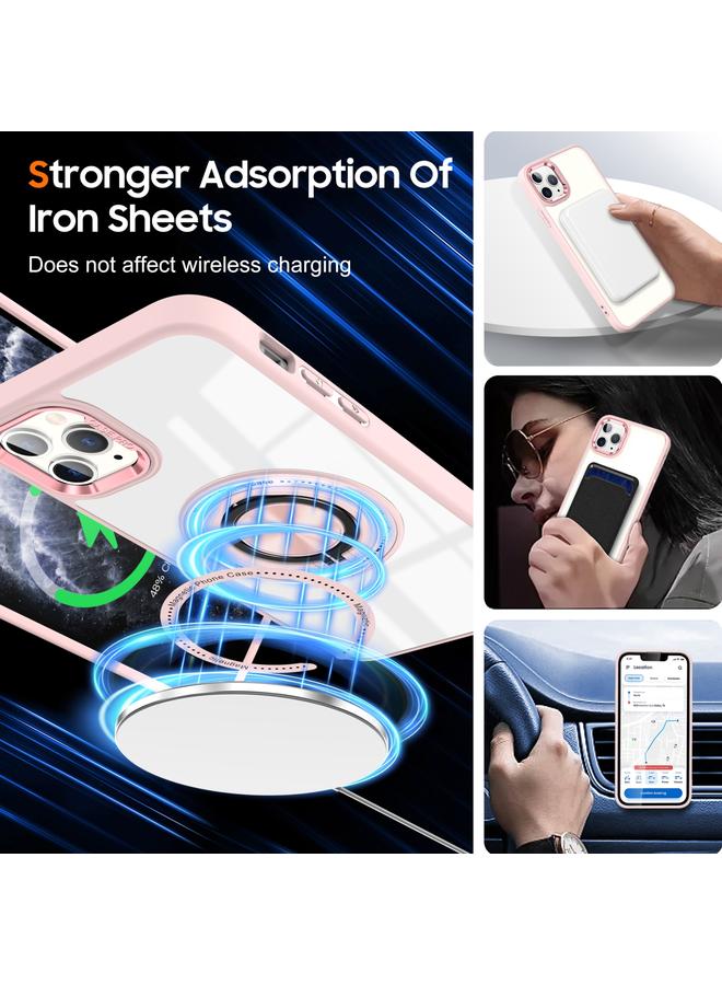 Zaboon Case For iPhone 11 Pro Max Magnetic Rotating Ring Holder Phone Case - Image 4