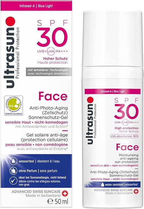 ultrasun ألترا صن واقي شمس مضاد للشيخوخة للوجه SPF30 50 مل - Image 2