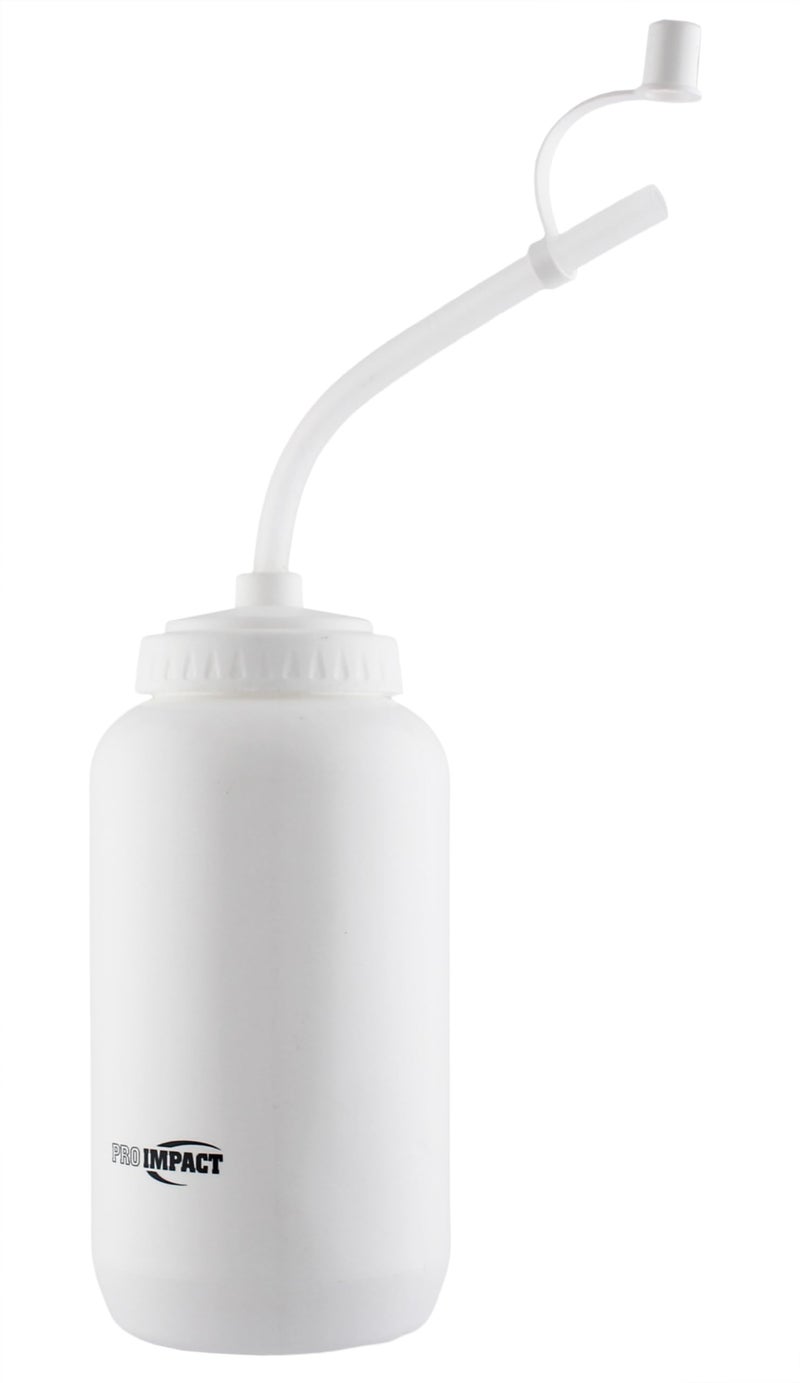 Pro Impact Squeezable Water Bottle Bendable Long Straw - LDPE BPA Free Plastic - Hydration for Baseball Hockey Gym MMA Yoga Boxing Cycling Softball Football Lacrosse (35.5 Oz.) - Image 2