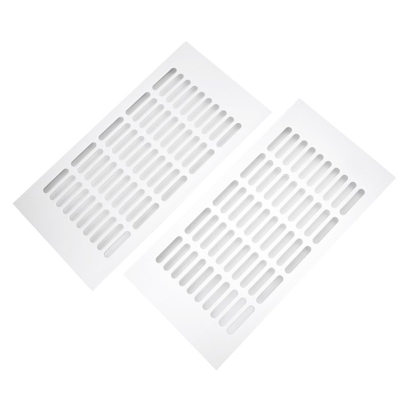 Aluminum Air Vent Cover:  Smooth Burr Free Surface, Predrilled For Effortless Installation - Rust Resistant Durable Ventilation Cover For RVs, Cabinets, Kitchens And Refrigerators - Image 5