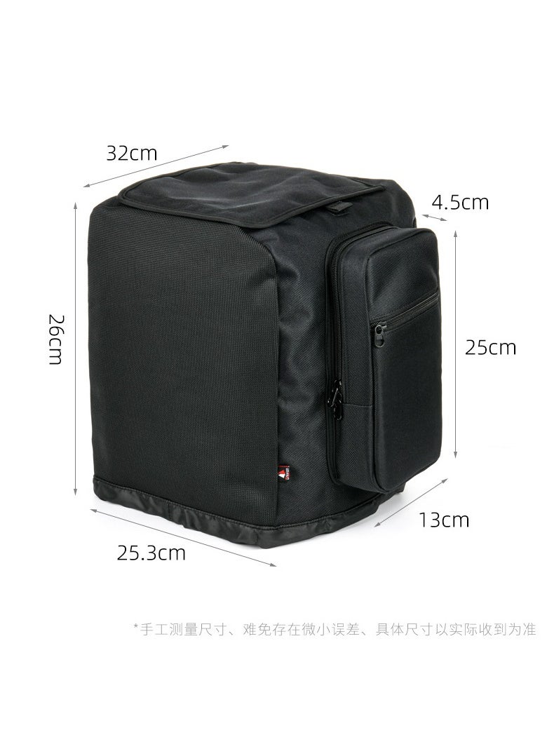 General For JBL Partybox Encore Essential Body Case Microphone Side Storage Bag (Black)  - Image 3