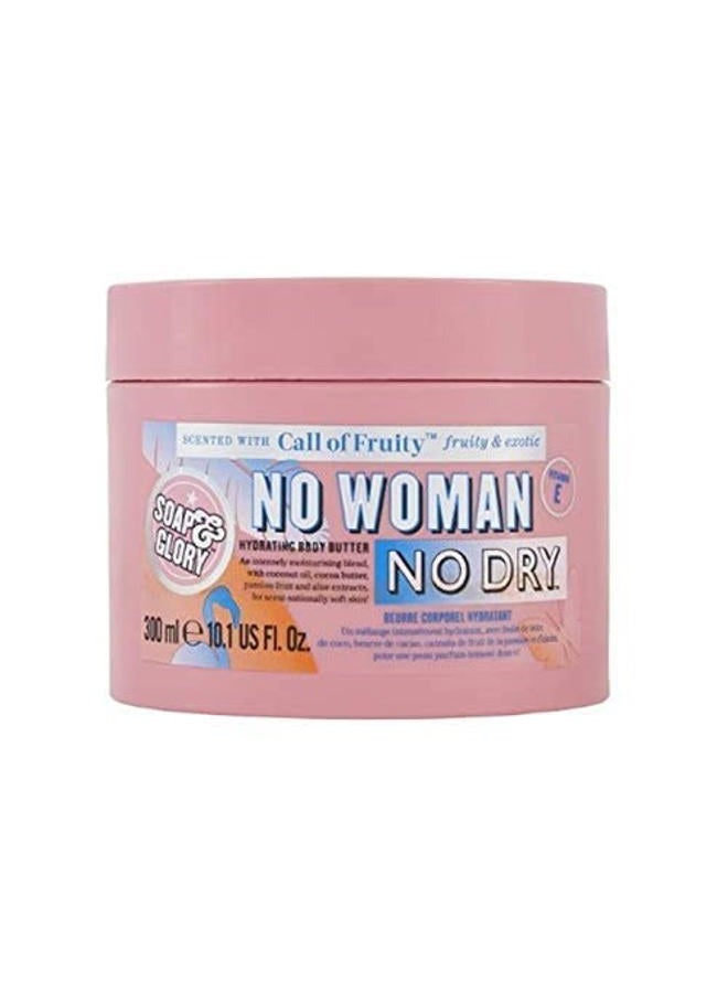 Soap & Glory Call of Fruity Body Butter - Moisturizing Body Cream with Vitamin E, Coconut Oil & Aloe Extracts - Tropical Fruits, Juicy Melon & Hibiscus Cocoa Butter for Dehydrated Skin (300ml) - Image 2