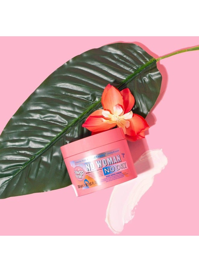 Soap & Glory Call of Fruity Body Butter - Moisturizing Body Cream with Vitamin E, Coconut Oil & Aloe Extracts - Tropical Fruits, Juicy Melon & Hibiscus Cocoa Butter for Dehydrated Skin (300ml) - Image 4